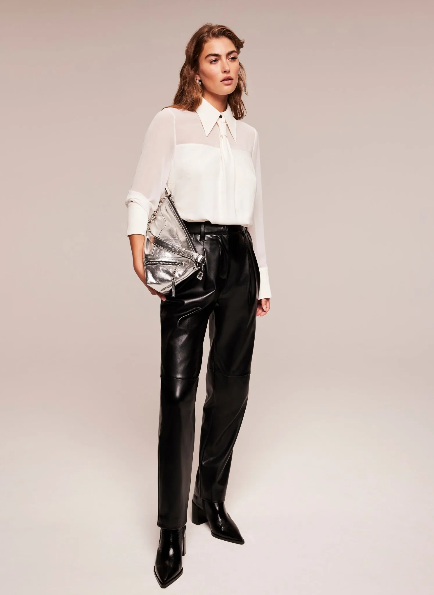 White Tie Detail Shirt sold by Mint Velvet product image thumbnail 5