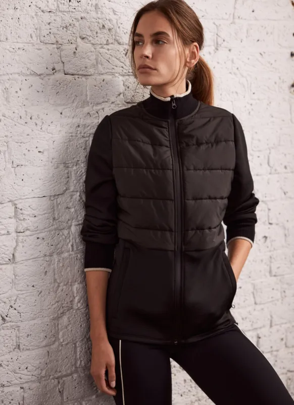 Black Padded Jacket sold by Mint Velvet