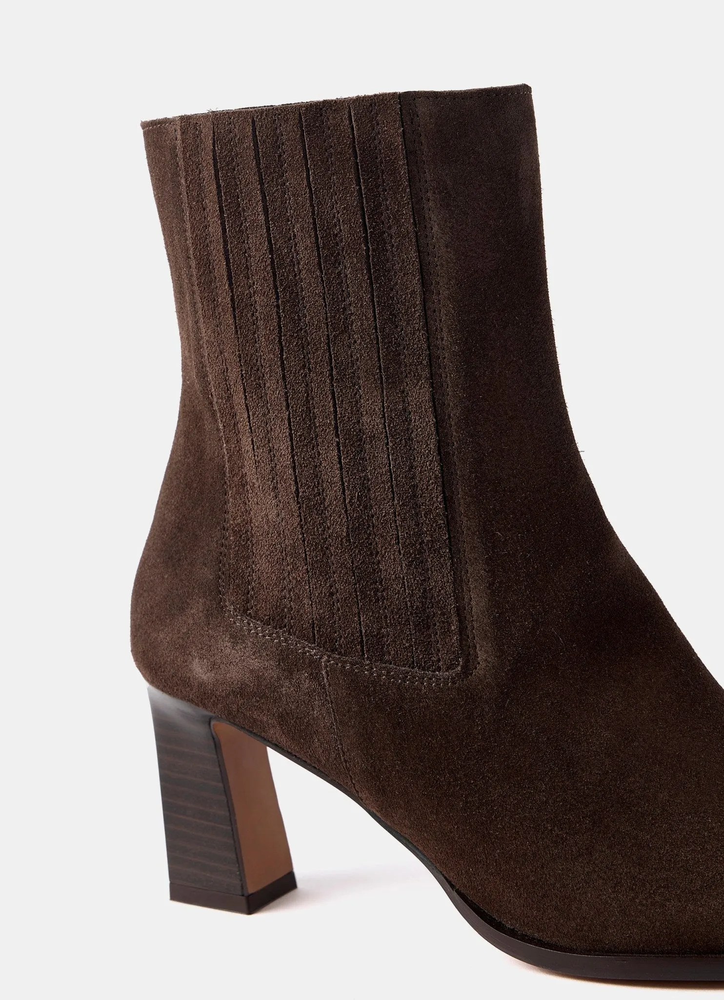 Brown Suede Ankle Boots sold by Mint Velvet product image thumbnail 4