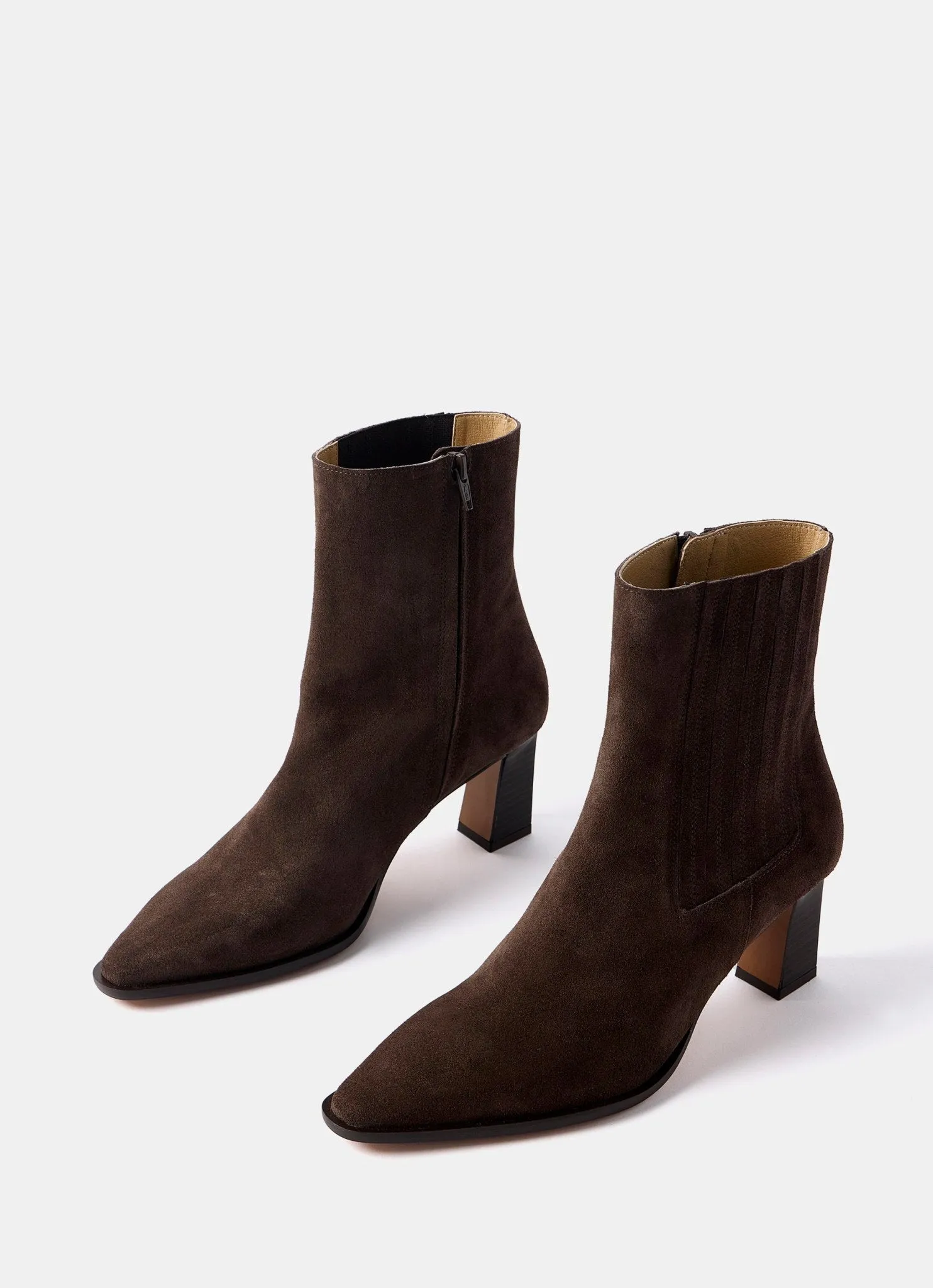 Brown Suede Ankle Boots sold by Mint Velvet product image thumbnail 5