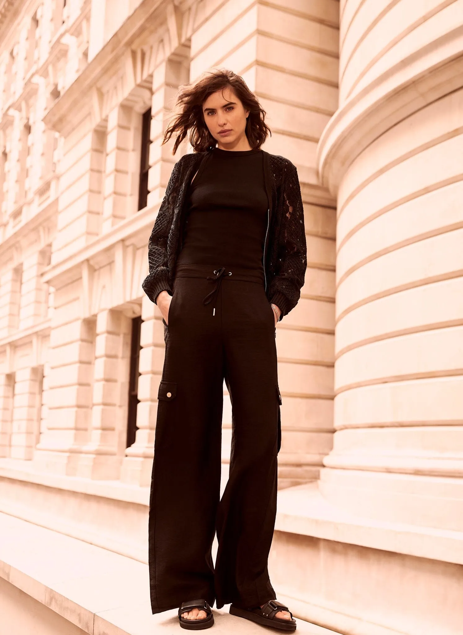 Cargo Wide Leg Trouser sold by Mint Velvet product image thumbnail 2