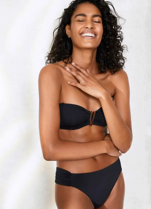 Ruched Side Bikini Bottom sold by Mint Velvet