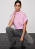 Pink Wool Blend Top sold by Mint Velvet