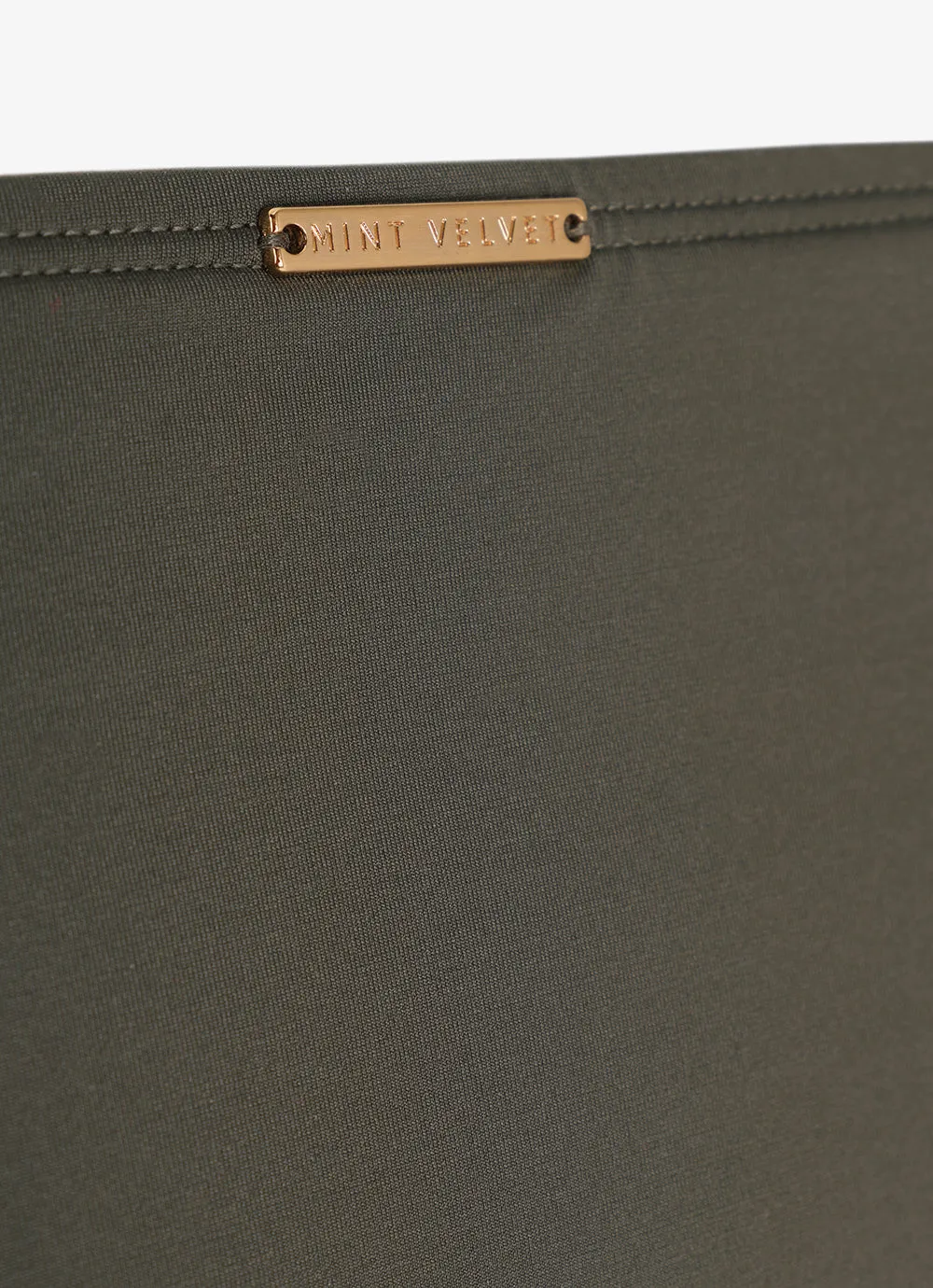 Khaki Ruched Bikini Bottoms sold by Mint Velvet product image thumbnail 5