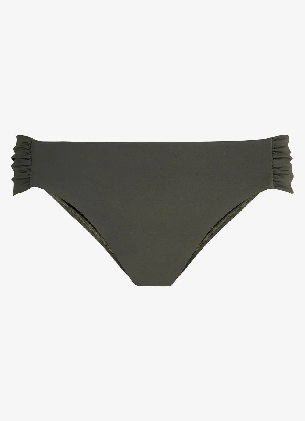 Khaki Ruched Bikini Bottoms sold by Mint Velvet product image thumbnail 4