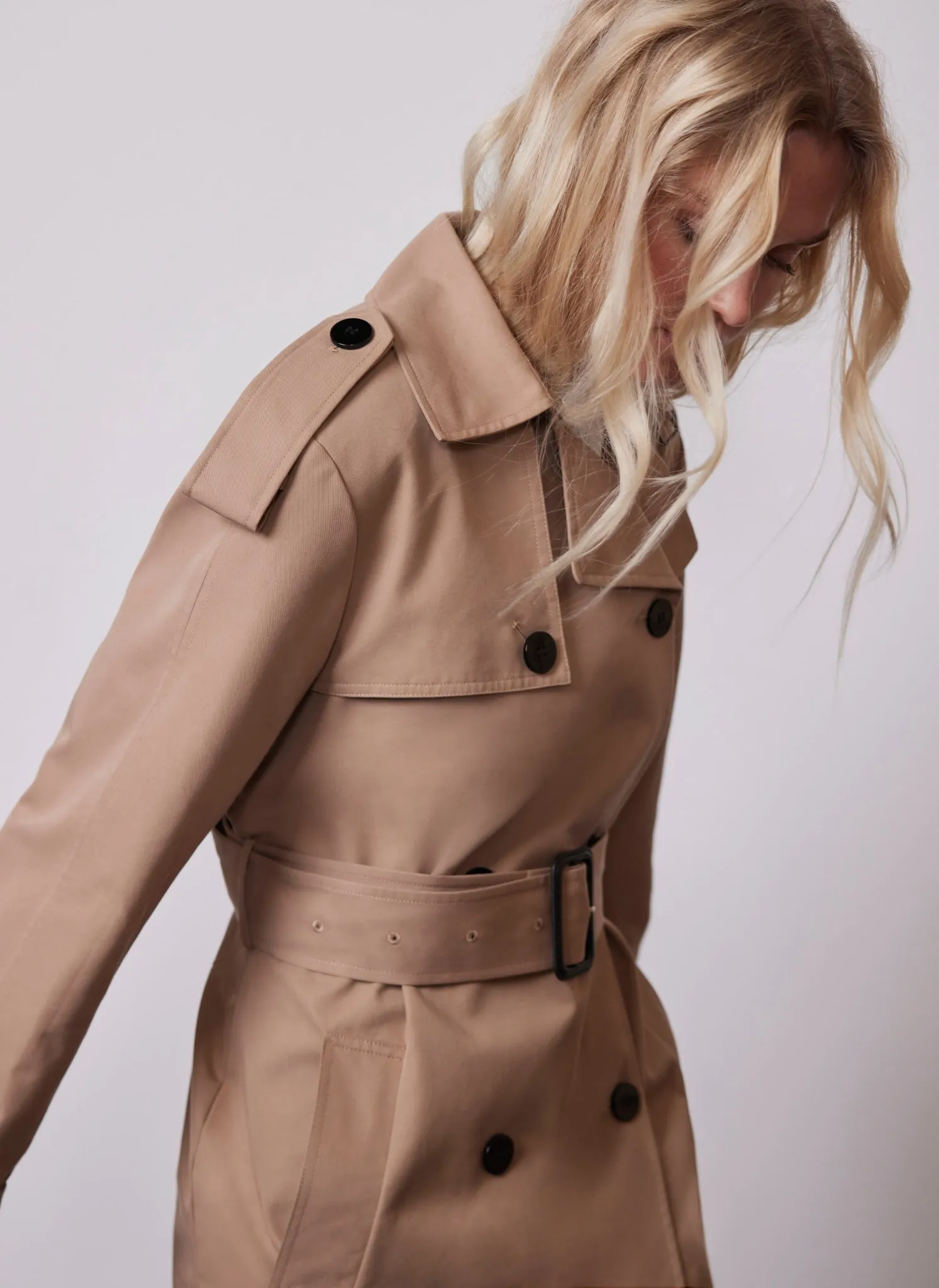 Camel Short Trench Coat sold by Mint Velvet product image thumbnail 3