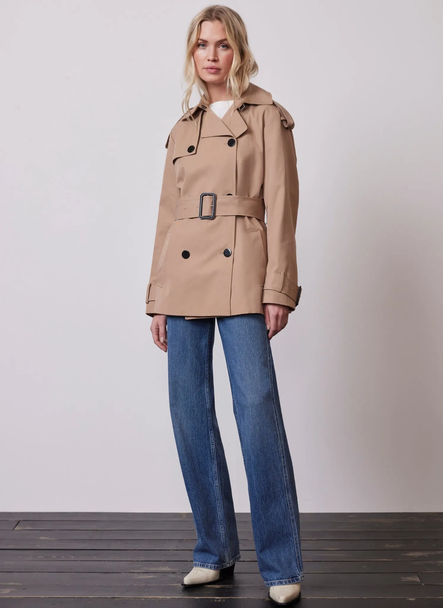 Camel Short Trench Coat sold by Mint Velvet product image thumbnail 4