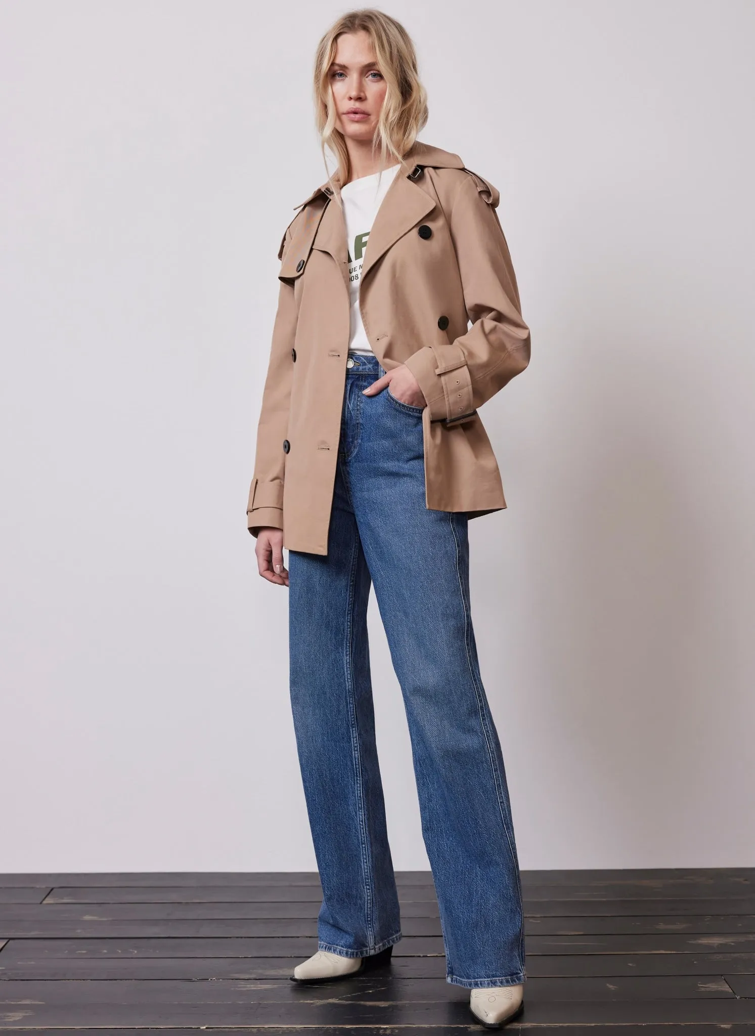 Camel Short Trench Coat sold by Mint Velvet product image thumbnail 5