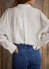 White Stand Collar Blouse sold by Mint Velvet