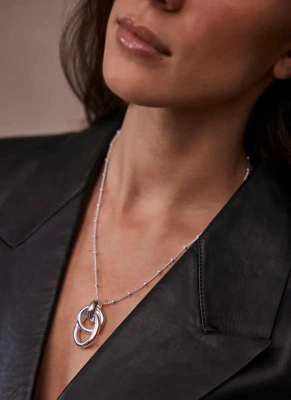 Silver Tone Pendant Necklace sold by Mint Velvet