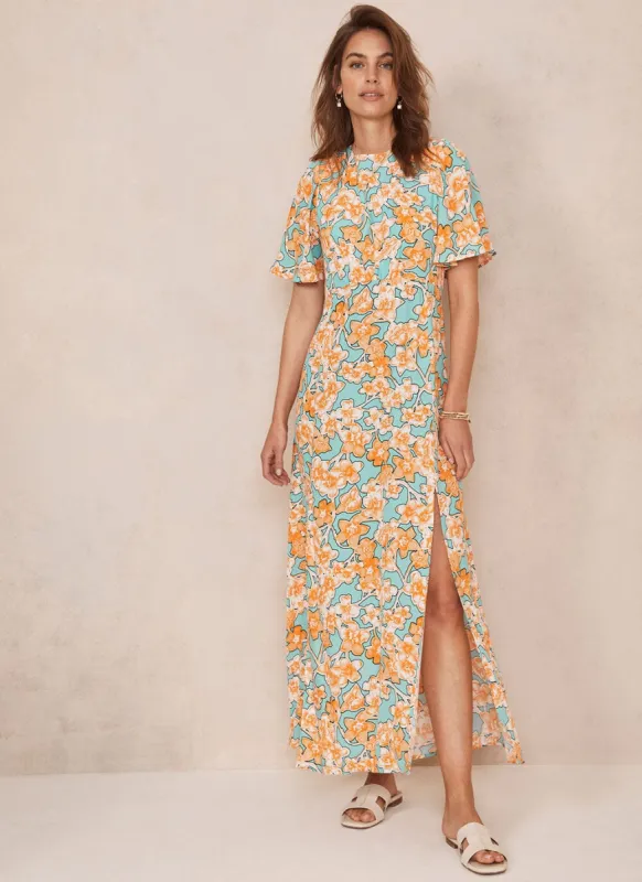 Jade Print Maxi Dress sold by Mint Velvet