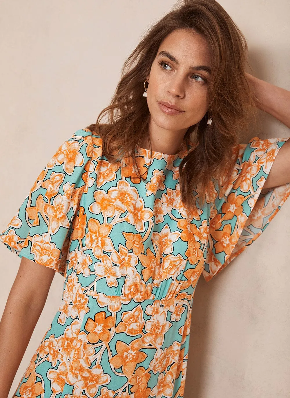 Jade Print Maxi Dress sold by Mint Velvet product image thumbnail 5