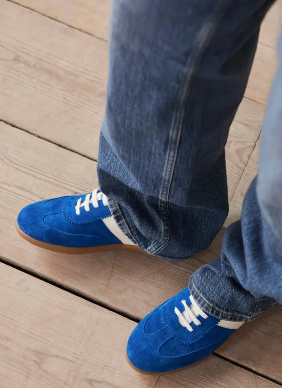Blue Suede Trainers sold by Mint Velvet