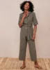 Khaki Utility Jumpsuit sold by Mint Velvet