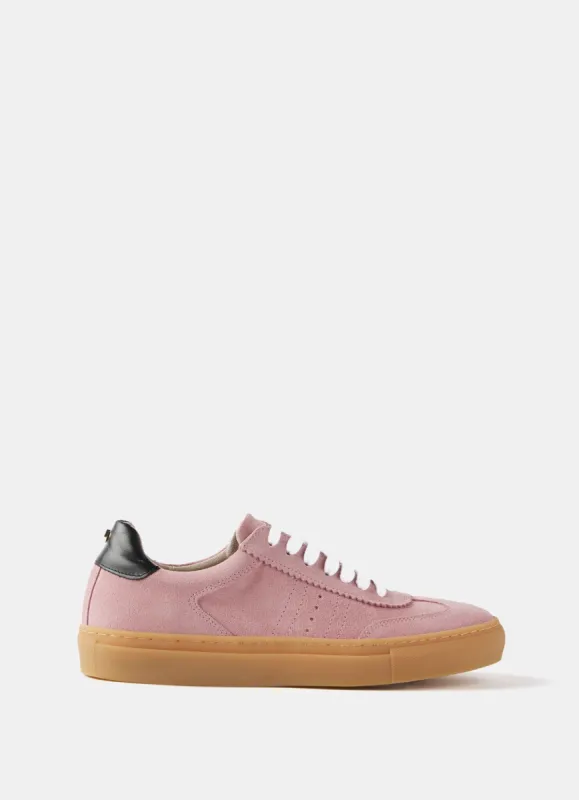 Pink Suede Trainers sold by Mint Velvet