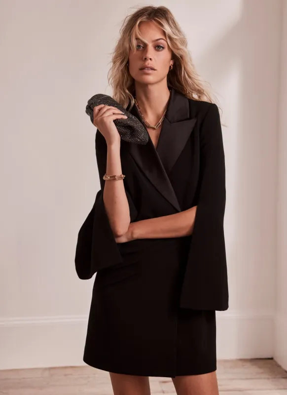 Black Mini Blazer Dress sold by Mint Velvet