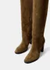 Brown Suede Long Boots sold by Mint Velvet