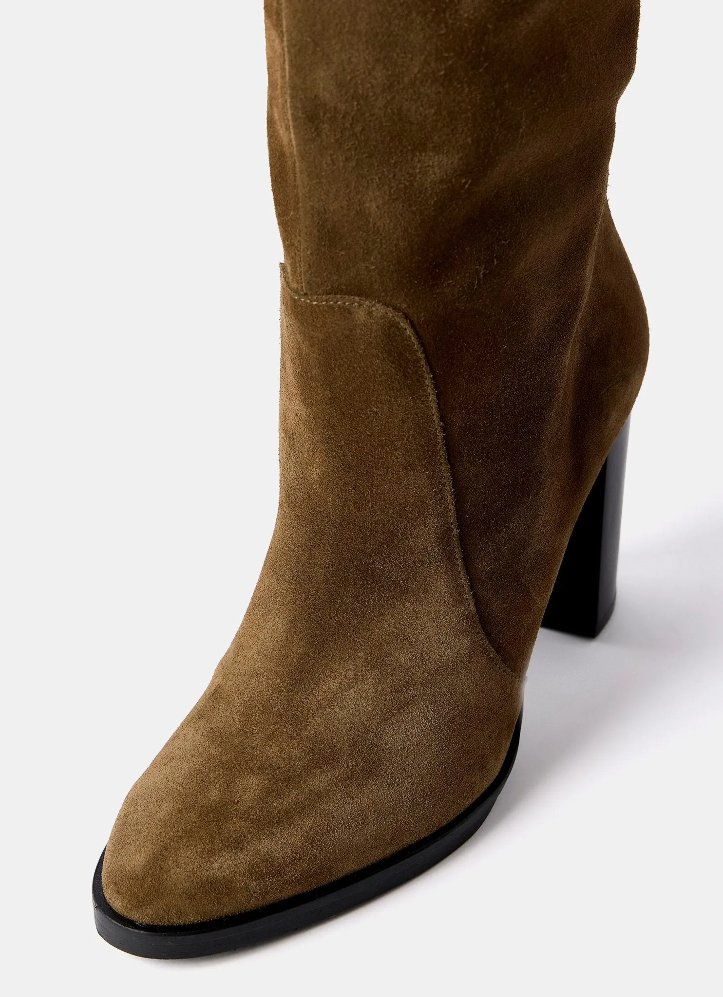 Brown Suede Long Boots sold by Mint Velvet product image thumbnail 3