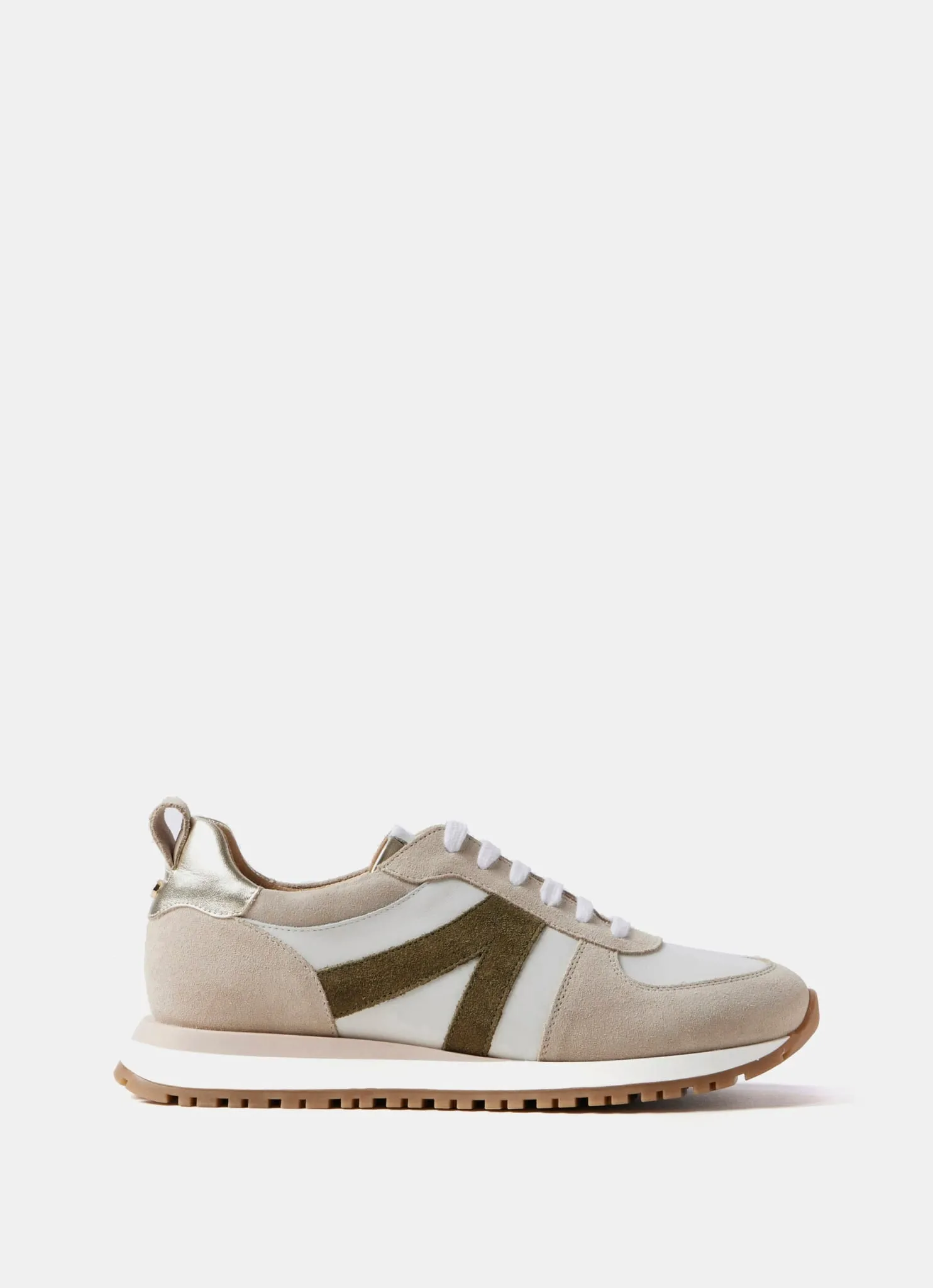 Beige Suede Trainers sold by Mint Velvet product image thumbnail 3