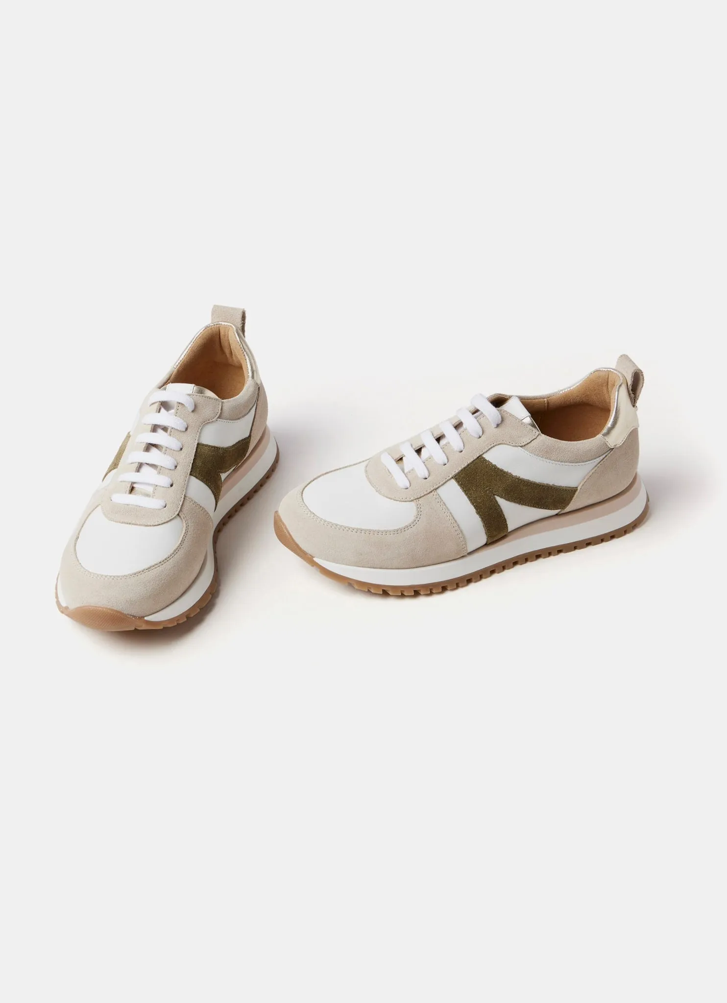 Beige Suede Trainers sold by Mint Velvet product image thumbnail 5