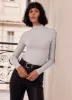 Grey Layering High Neck Top sold by Mint Velvet