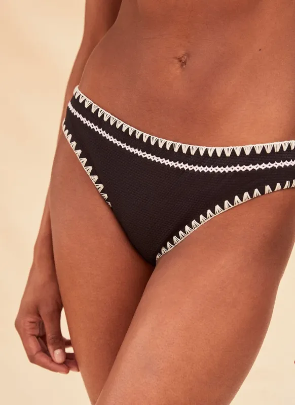 Black Trim Bikini Bottoms sold by Mint Velvet