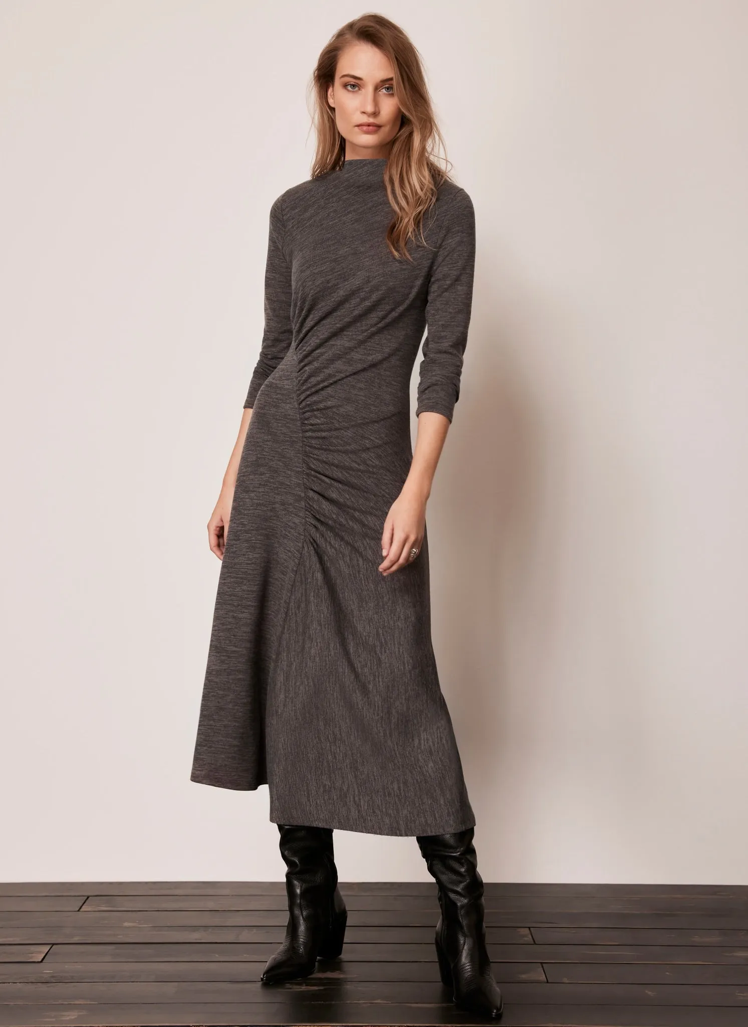 Grey Jersey Midi Dress sold by Mint Velvet product image thumbnail 3