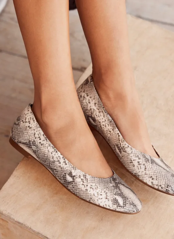 Dotty Snake Print Pumps sold by Mint Velvet