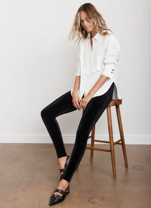 Black Velvet Leggings sold by Mint Velvet