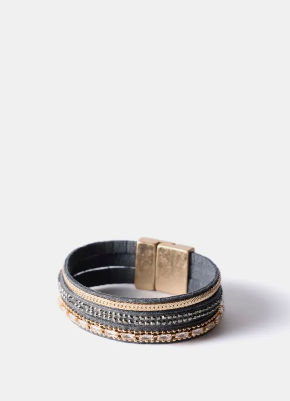 Gold Tone Wrap Bracelet sold by Mint Velvet