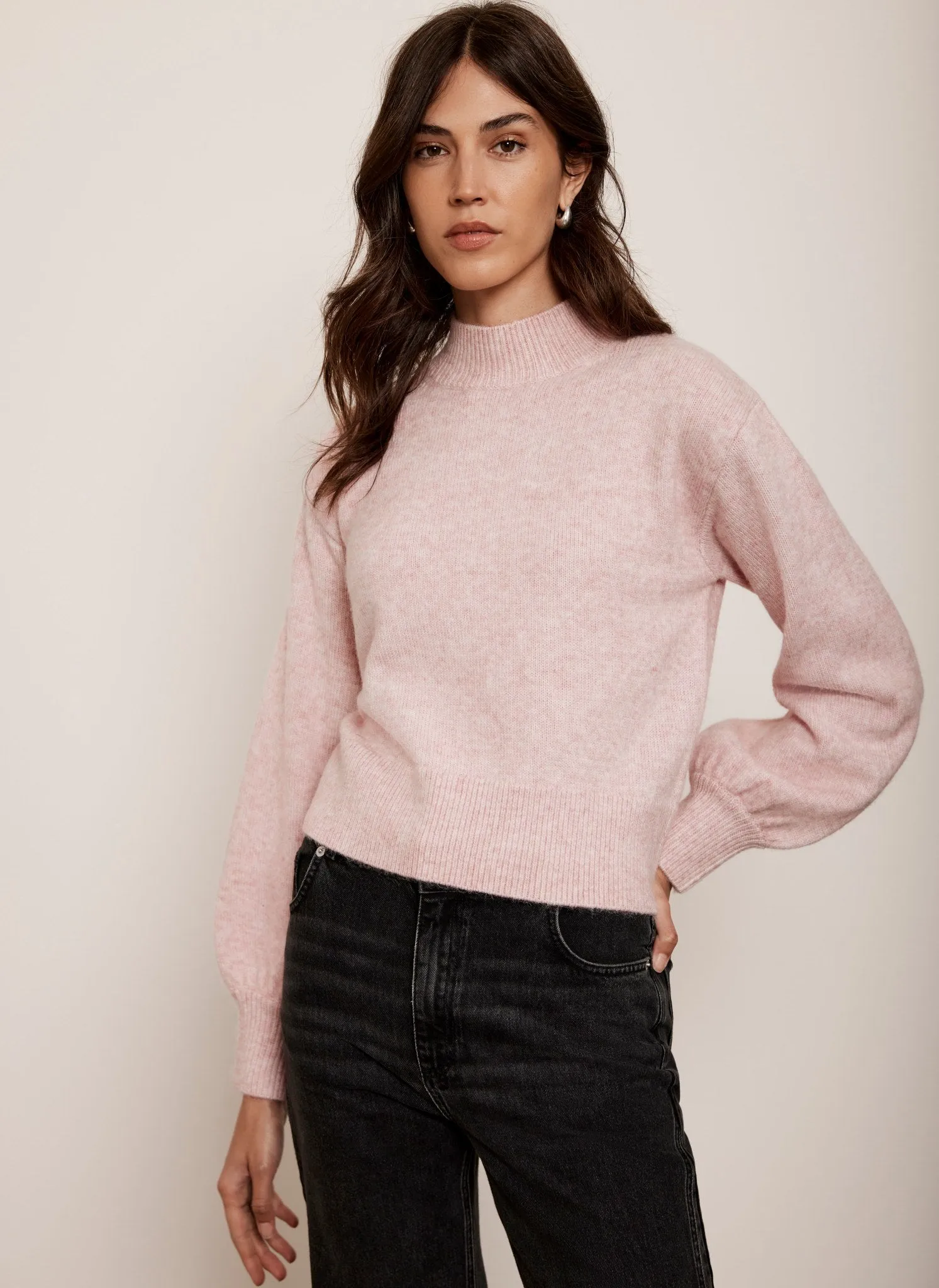 Pink High Neck Jumper sold by Mint Velvet product image thumbnail 2