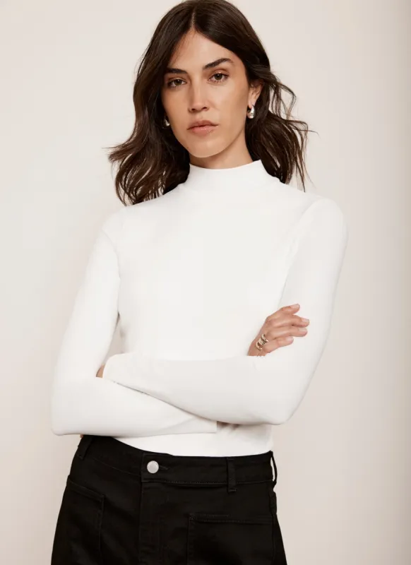 White Layering Long Sleeve Top sold by Mint Velvet