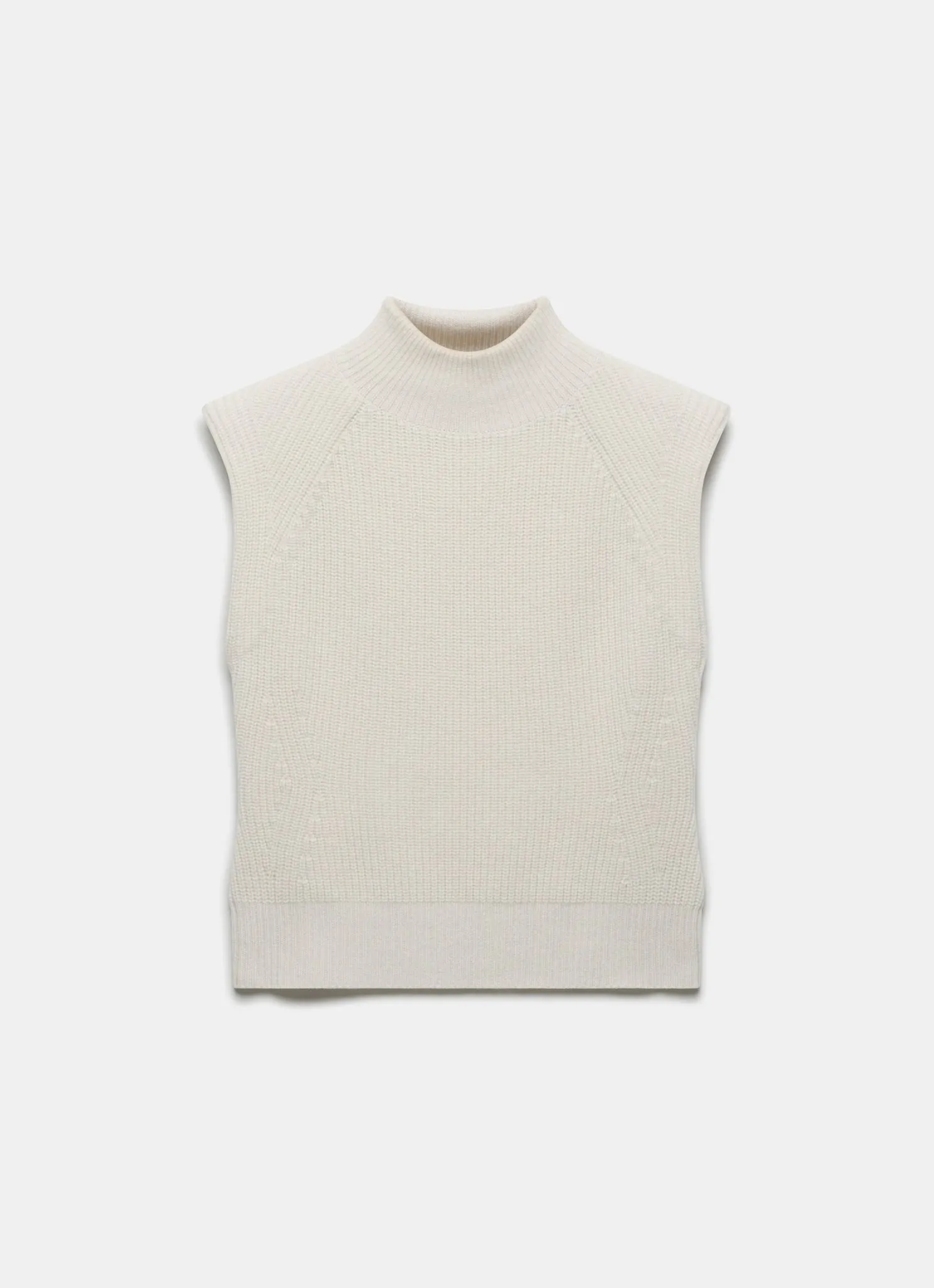 Cream Wool Blend Sleeveless Knit Top sold by Mint Velvet product image thumbnail 5
