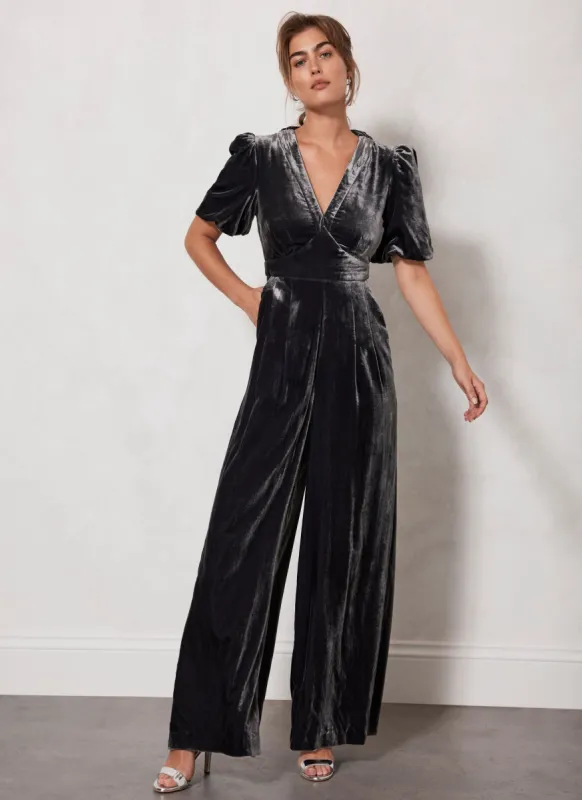 Grey Velvet Jumpsuit sold by Mint Velvet