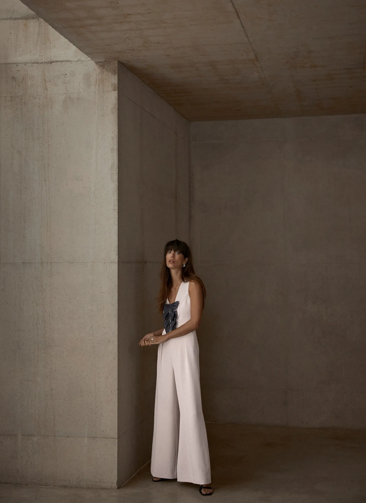 Pink Bow Detail Jumpsuit sold by Mint Velvet product image thumbnail 3