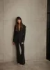 Black Flare Trousers sold by Mint Velvet
