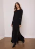 Black Long Sleeve Jersey Maxi Dress sold by Mint Velvet