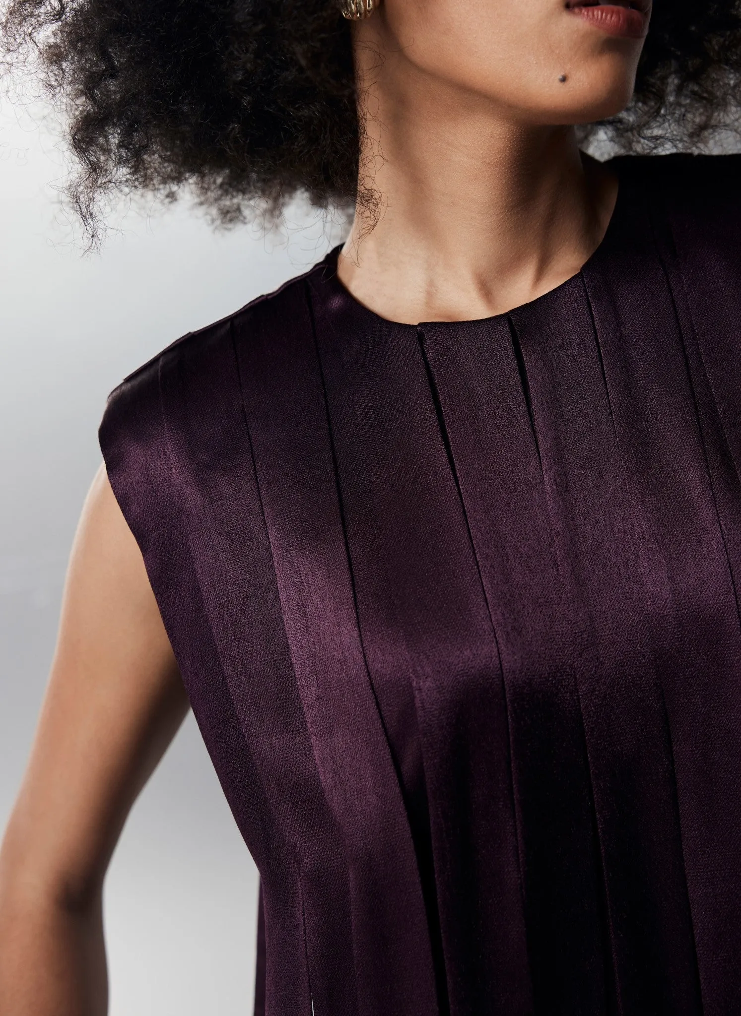 Burgundy Tape Detail Top sold by Mint Velvet product image thumbnail 3