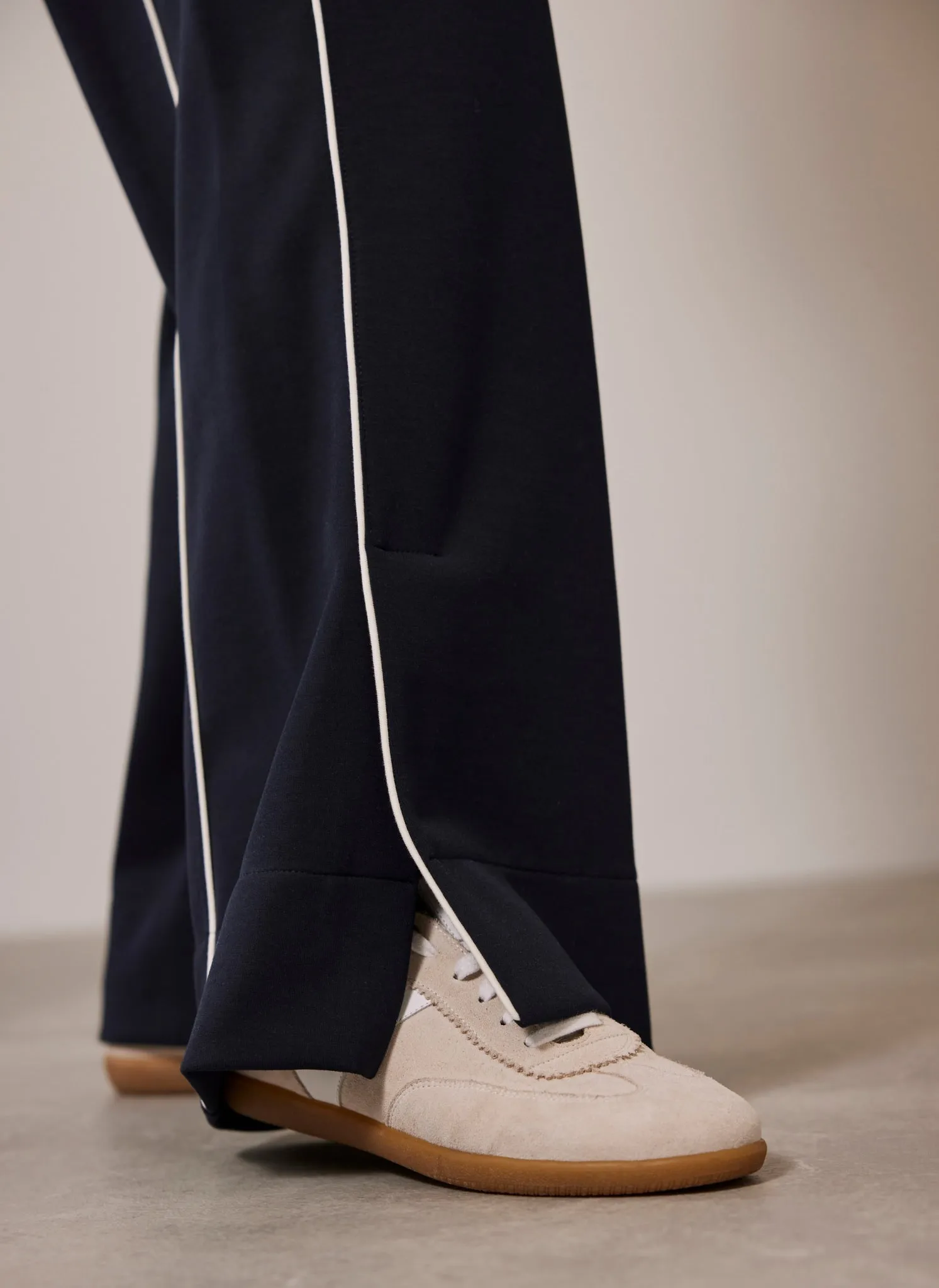 Navy Split Hem Trousers sold by Mint Velvet product image thumbnail 4
