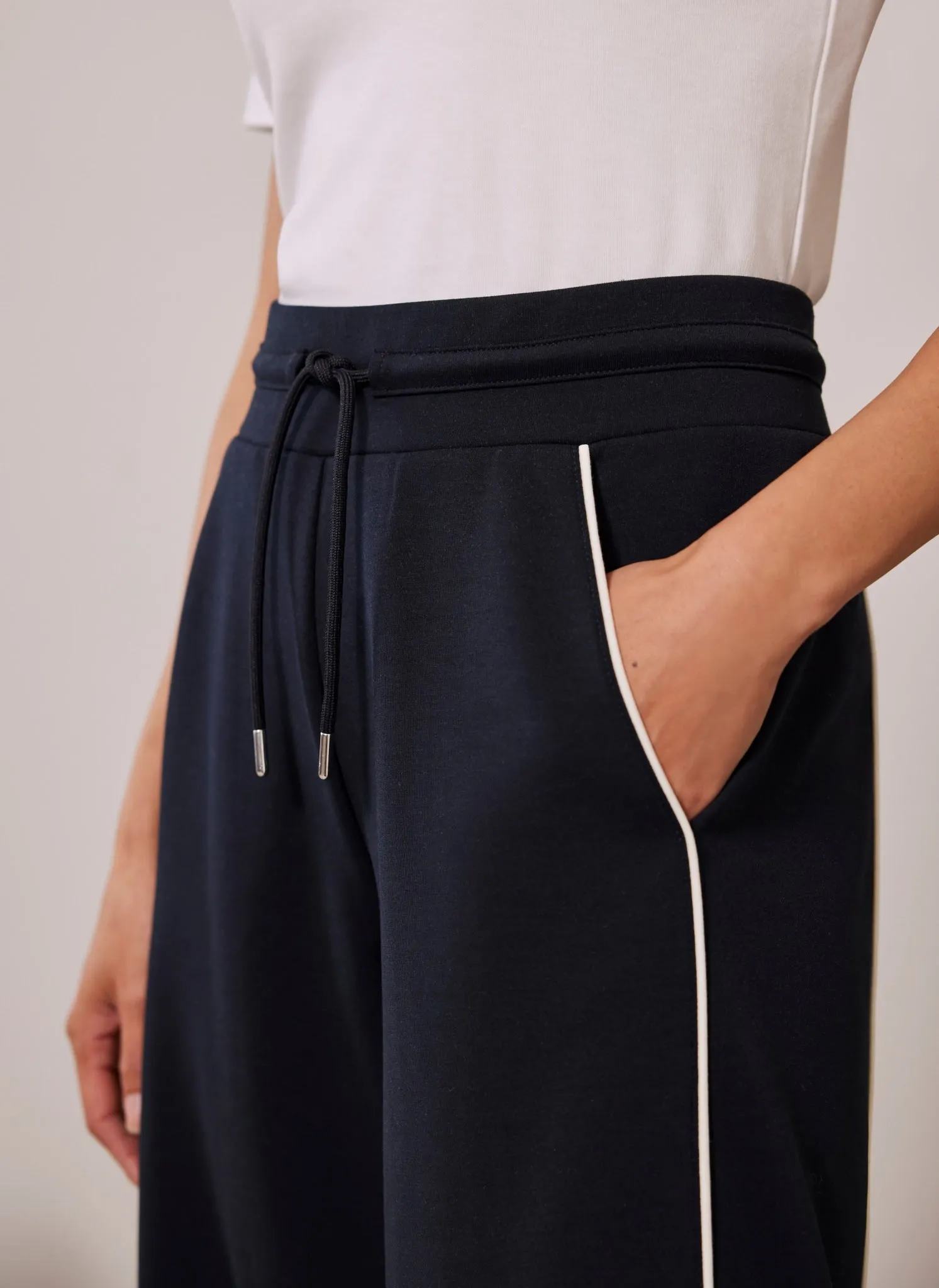 Navy Split Hem Trousers sold by Mint Velvet product image thumbnail 5