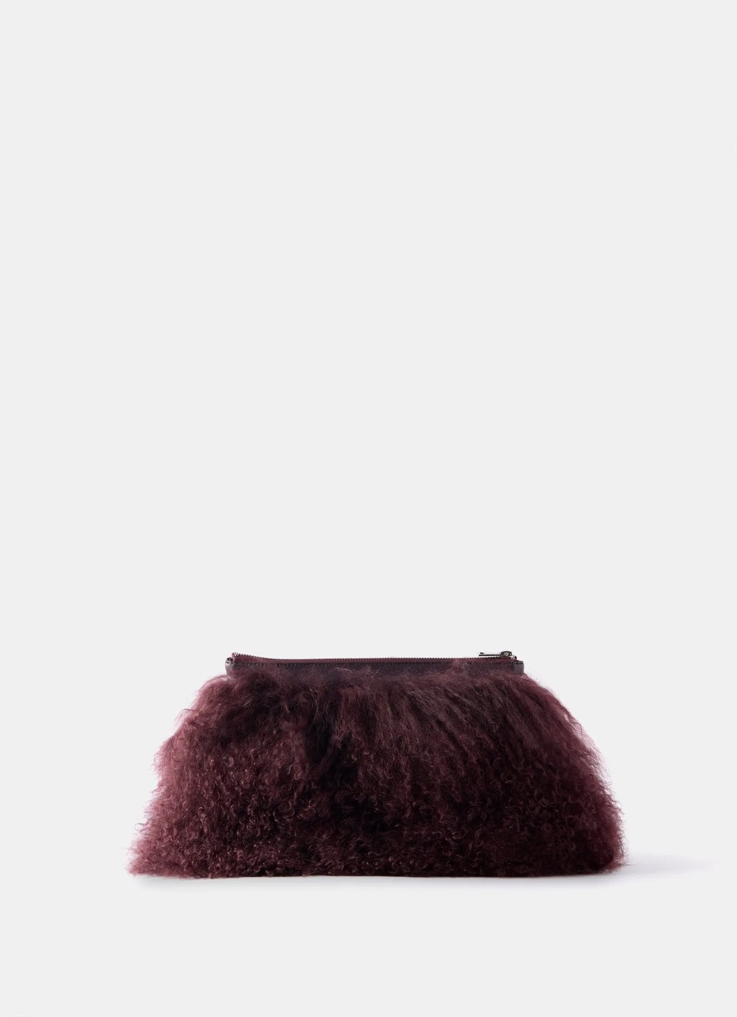Fallon Pale Pink Mongolian Fur Bag sold by Mint Velvet product image thumbnail 3
