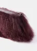 Burgundy Mongolian Clutch Bag sold by Mint Velvet