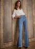 Light Indigo Relaxed Flare Jeans sold by Mint Velvet