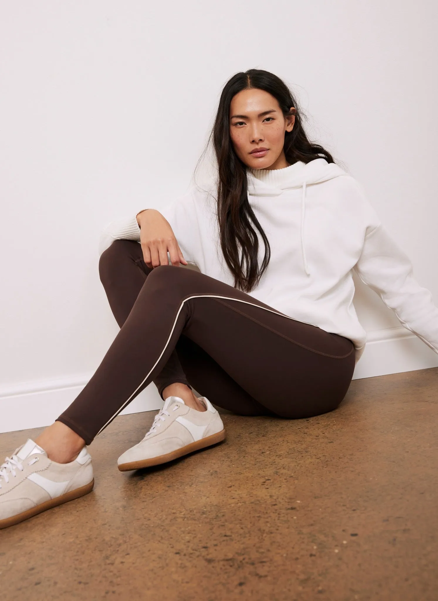 Brown Seam Detail Leggings sold by Mint Velvet product image thumbnail 4