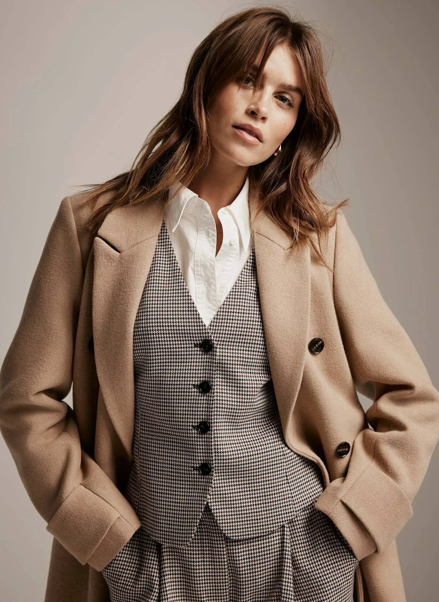 Camel Long Coat sold by Mint Velvet product image thumbnail 4