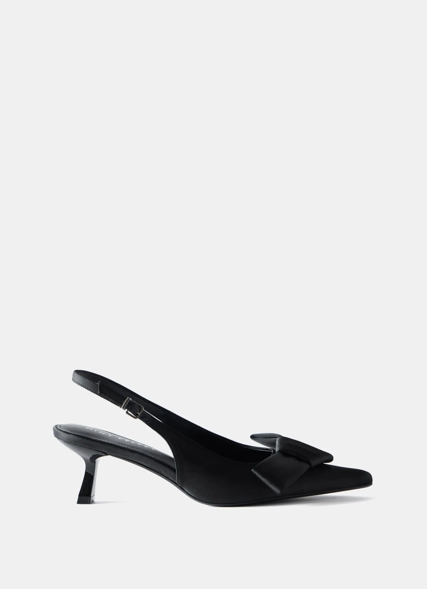 Black Slingback Kitten Heels sold by Mint Velvet