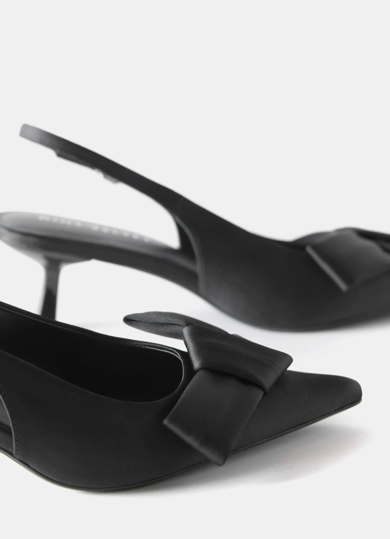 Black Slingback Kitten Heels sold by Mint Velvet product image thumbnail 3