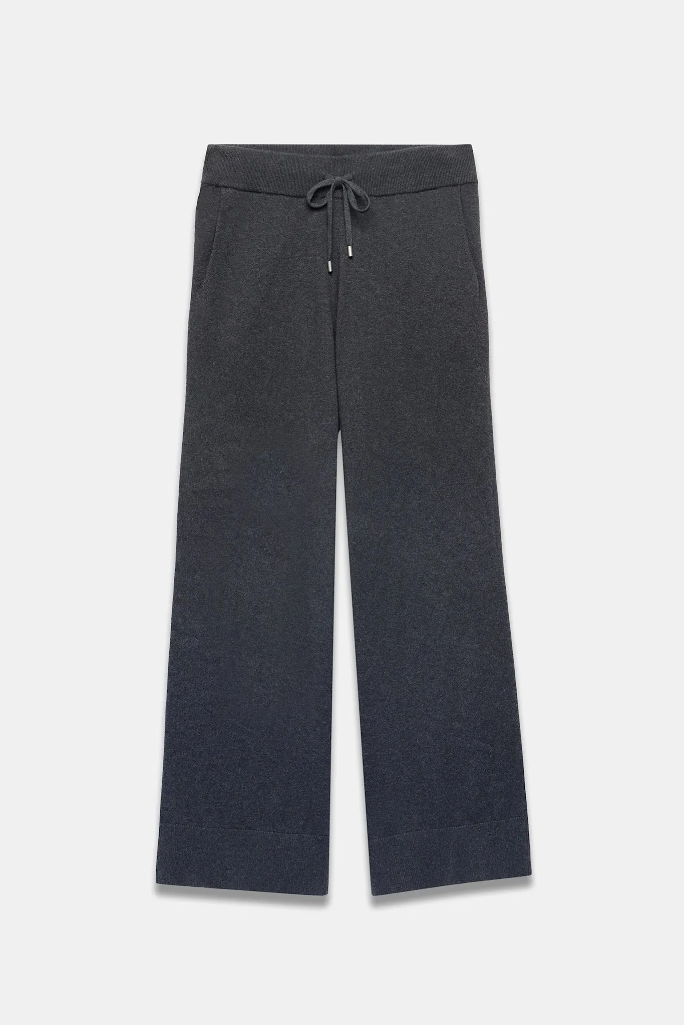 Dark Grey Cotton Blend Wide Joggers sold by Mint Velvet product image thumbnail 5