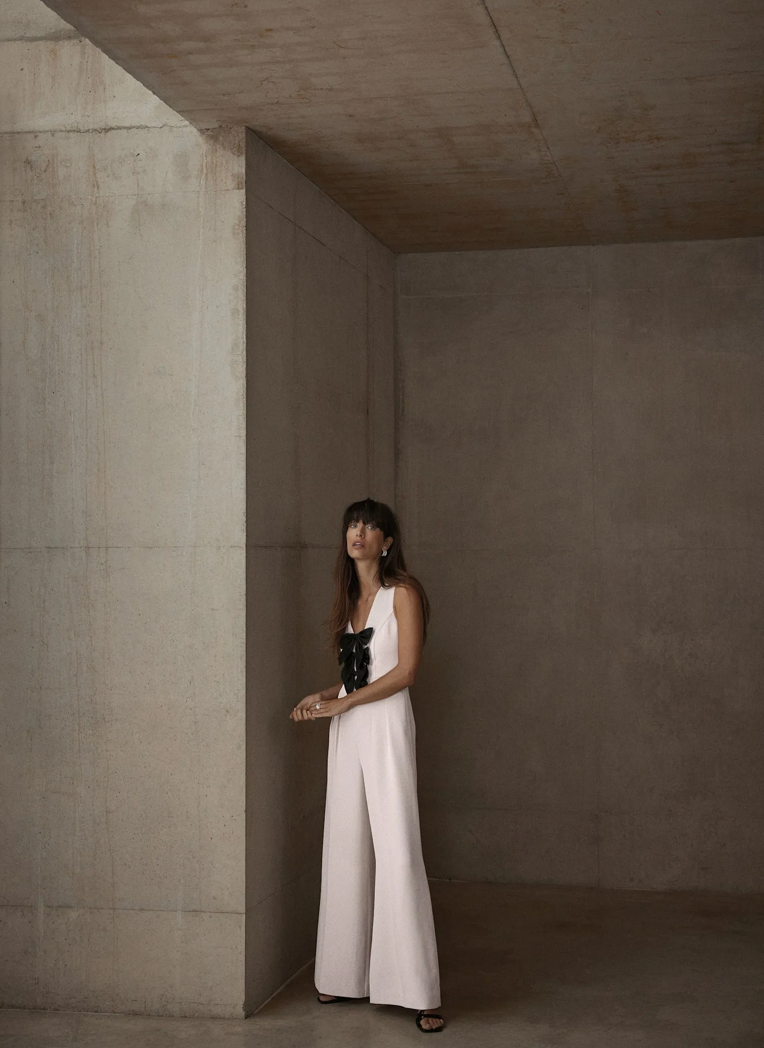 Pink Bow Detail Jumpsuit sold by Mint Velvet product image thumbnail 3