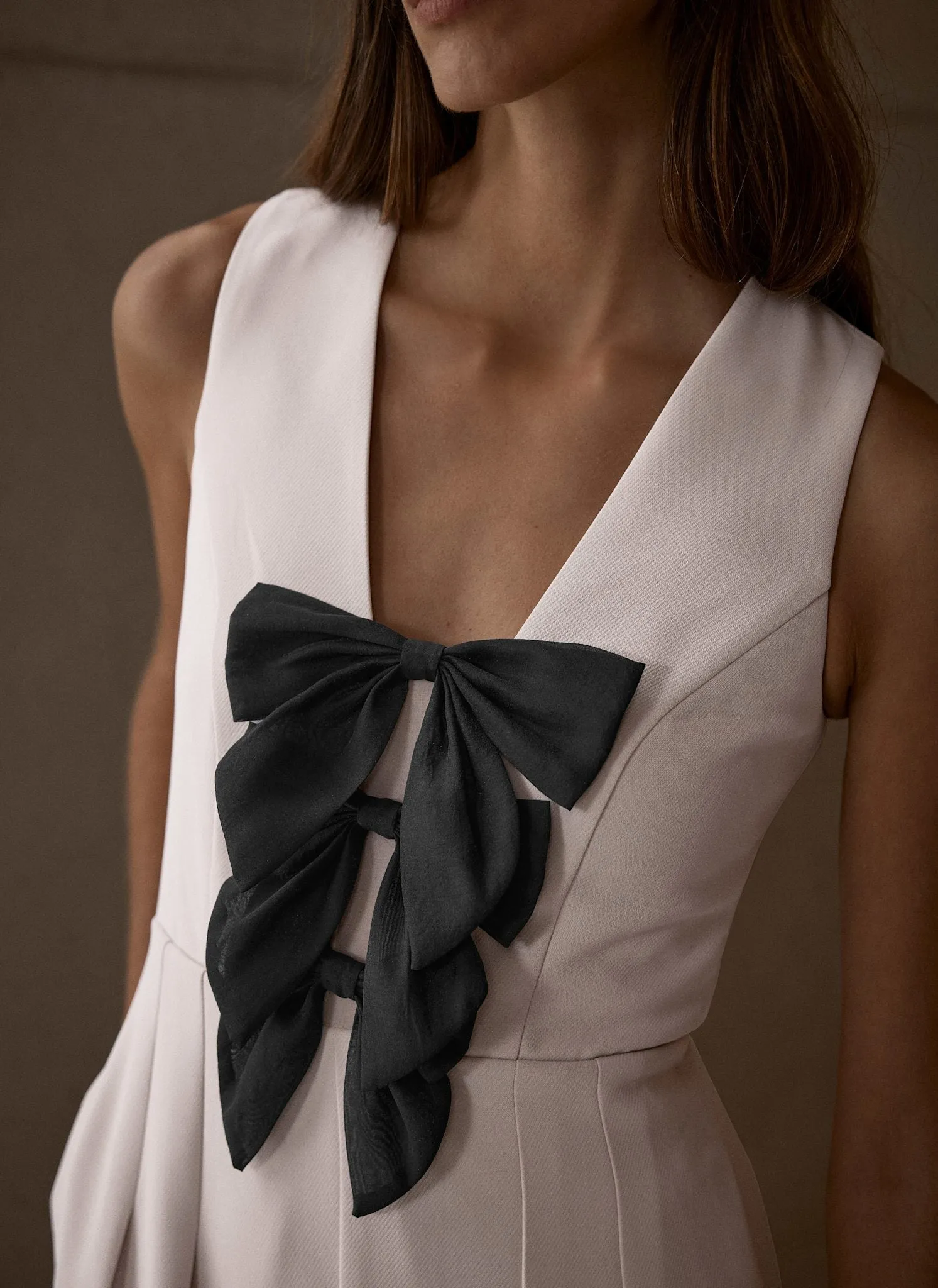 Pink Bow Detail Jumpsuit sold by Mint Velvet product image thumbnail 4